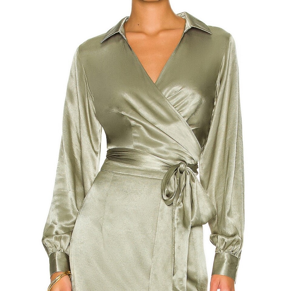 L*SPACE Gwen Top in Olive